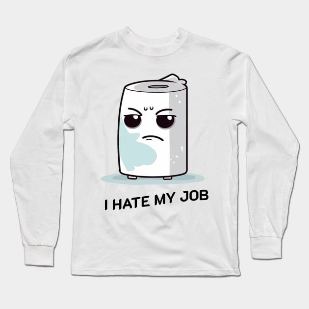 I hate my job Long Sleeve T-Shirt by plipplopshop